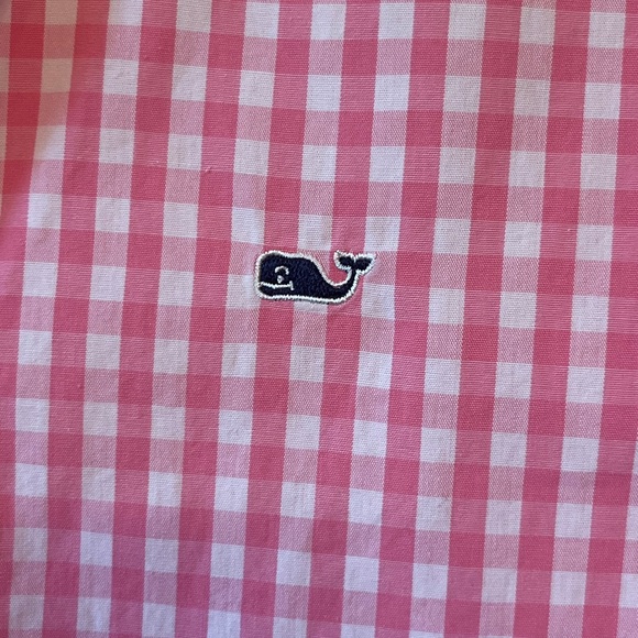 Vineyard Vines Gingham Button Down Shirt L - Picture 7 of 7